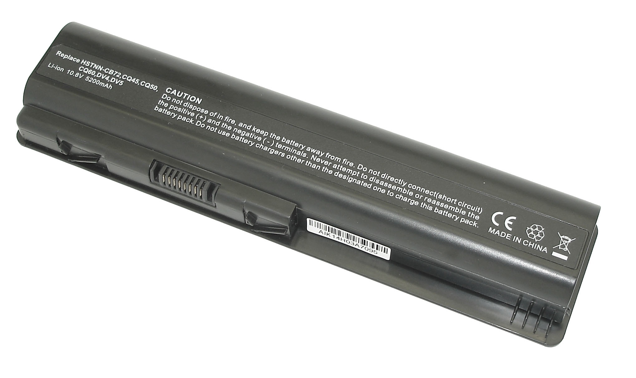 Аккумулятор для HP dv4-1000, dv5-1000, dv6-1000, dv6-2000 5200mAh